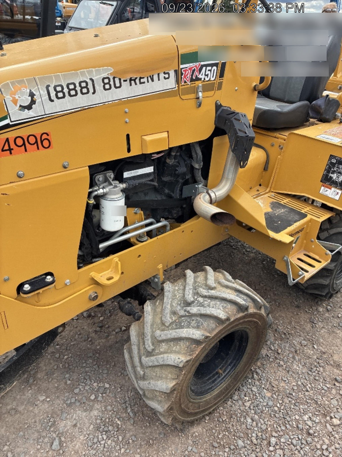 2020 VERMEER RTX450