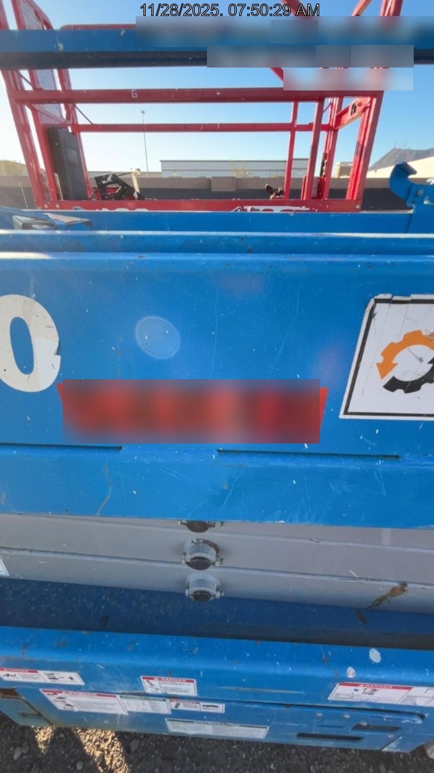 2019 Genie GS-1930 Half Height Swing Gate, 800W Inverter