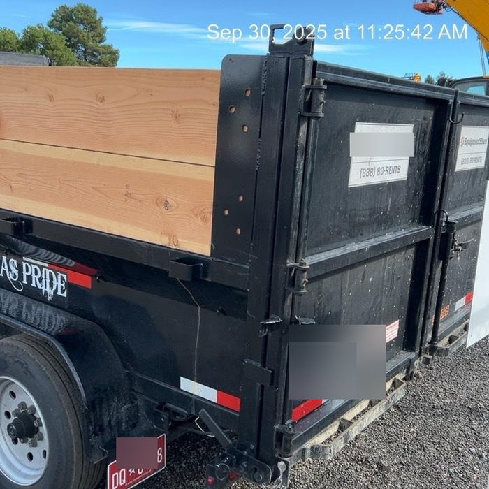 2025 TEXAS PRIDE TRAILERS DT714416KBP