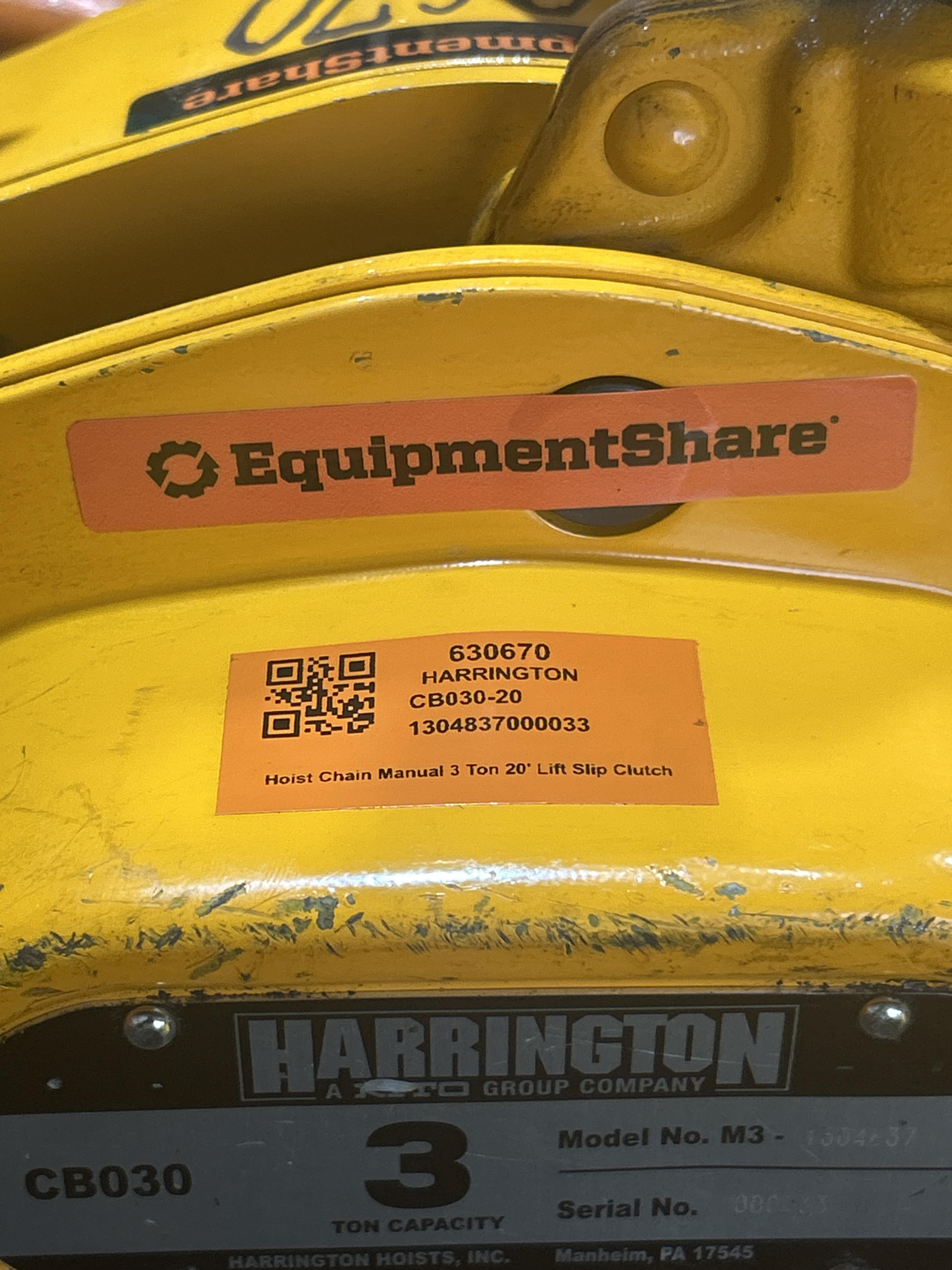 2026 HARRINGTON CB030-20