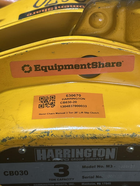 2026 HARRINGTON CB030-20