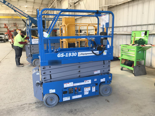 2019 Genie GS-1930 Fixed Rails with Chain Entry