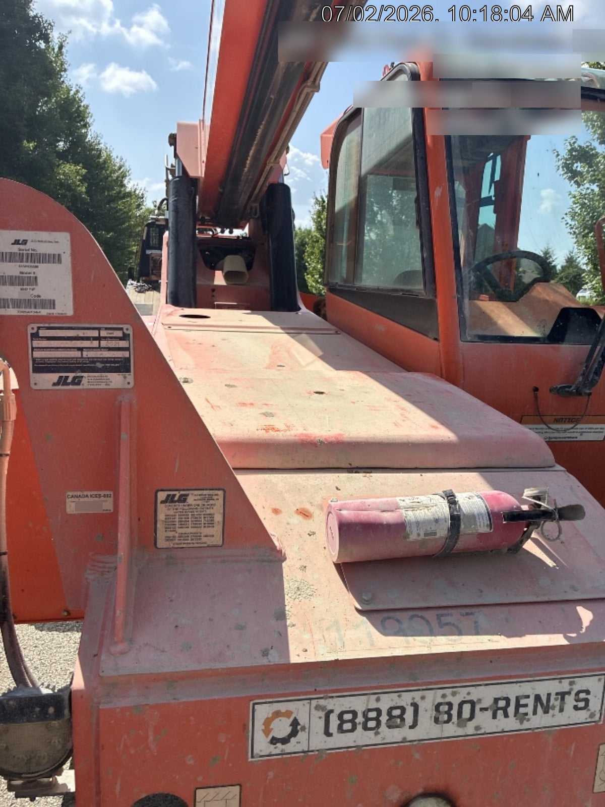 2020 SKYTRAK 8042
