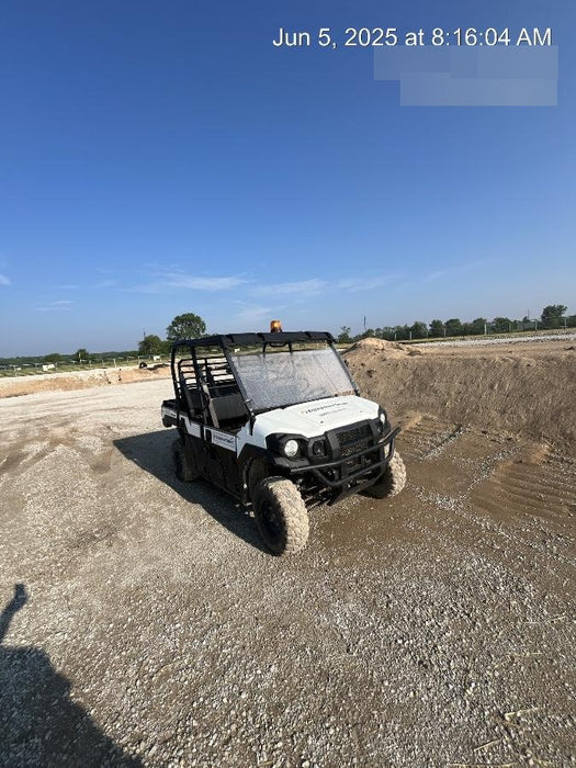 2019 Kawasaki Mule PRO-FXT Standard Options, Backup Alarm, Beacon, Plastic Hard Top, Poly Windshield, Horn Kit