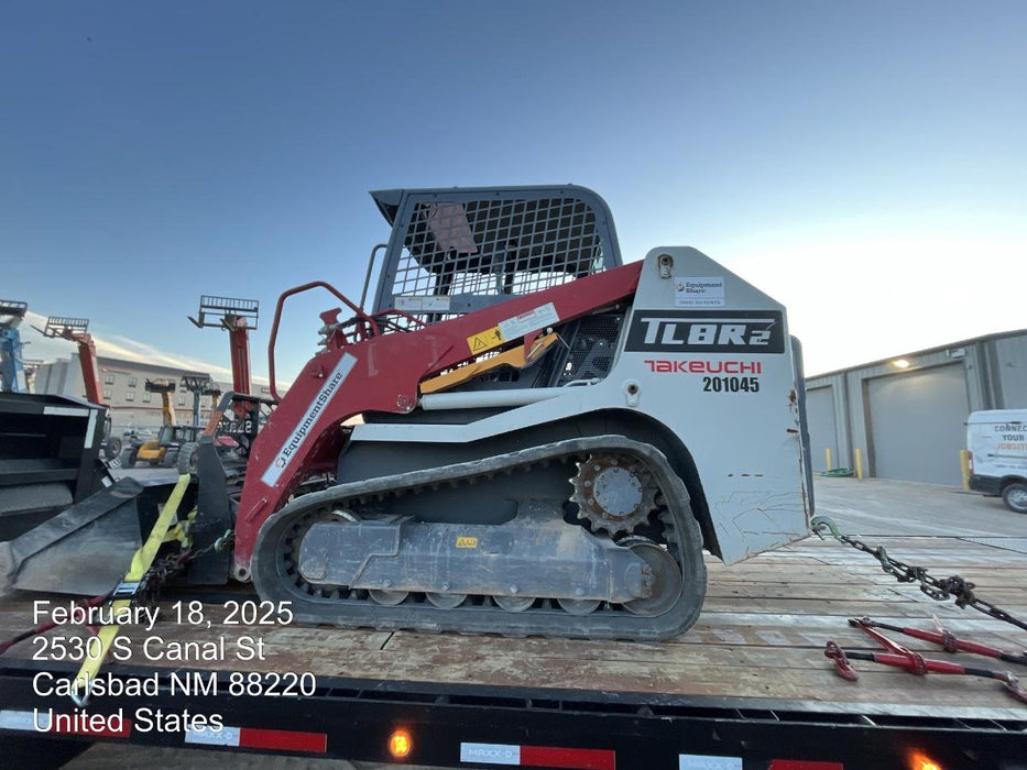 2022 Takeuchi TL8R2-R 74hp Kubota Diesel, Canopy, Rubber Tracks, Manual QC
