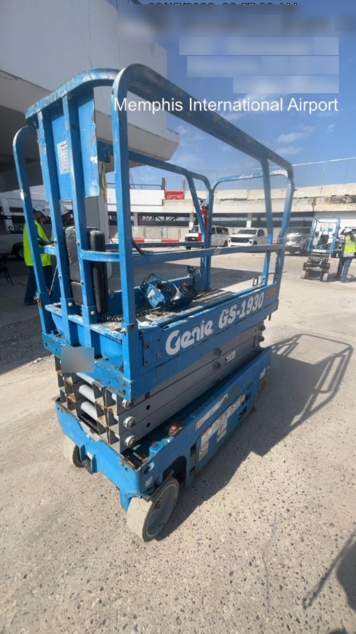 2019 Genie GS-1930 Fixed Rails with Chain Entry