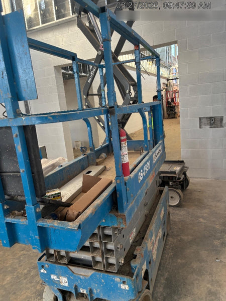 2020 Genie GS-1930 Solid Non Marking Tires, Beacon, Folding rails with half height swing gate