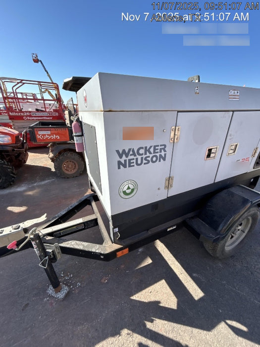 2019 WACKER NEUSON G25
