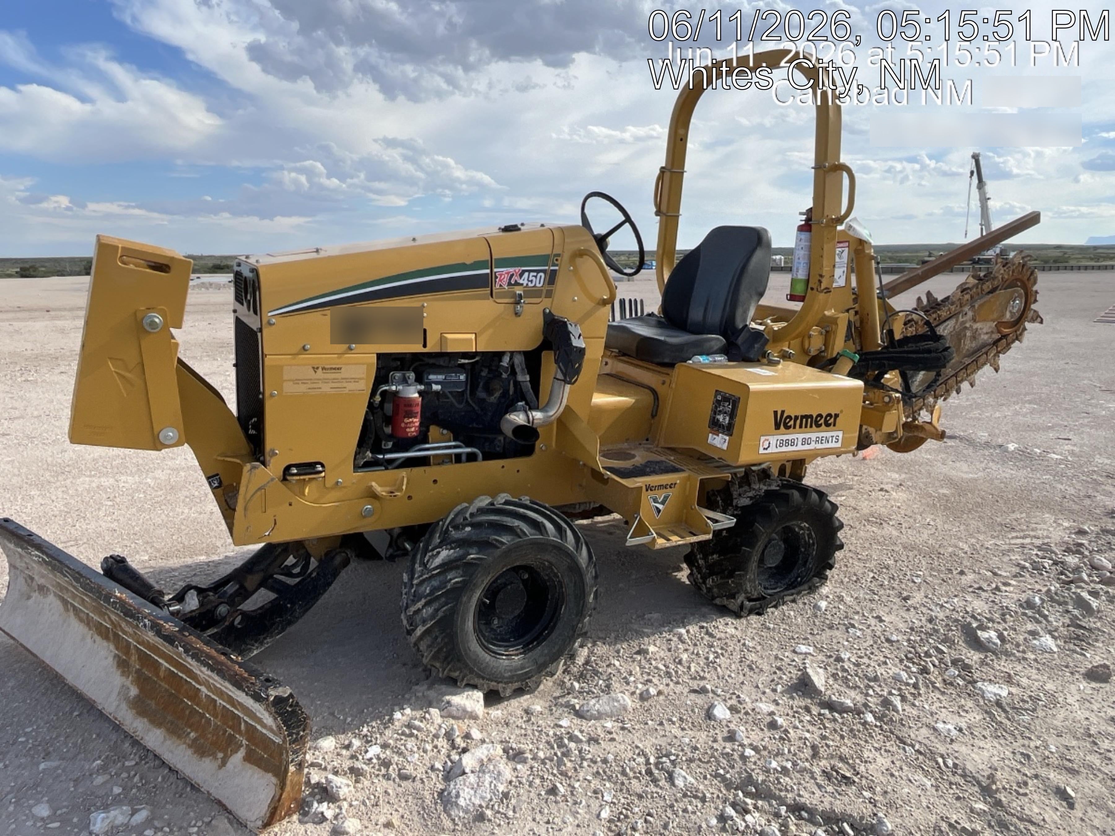 2019 VERMEER RTX450