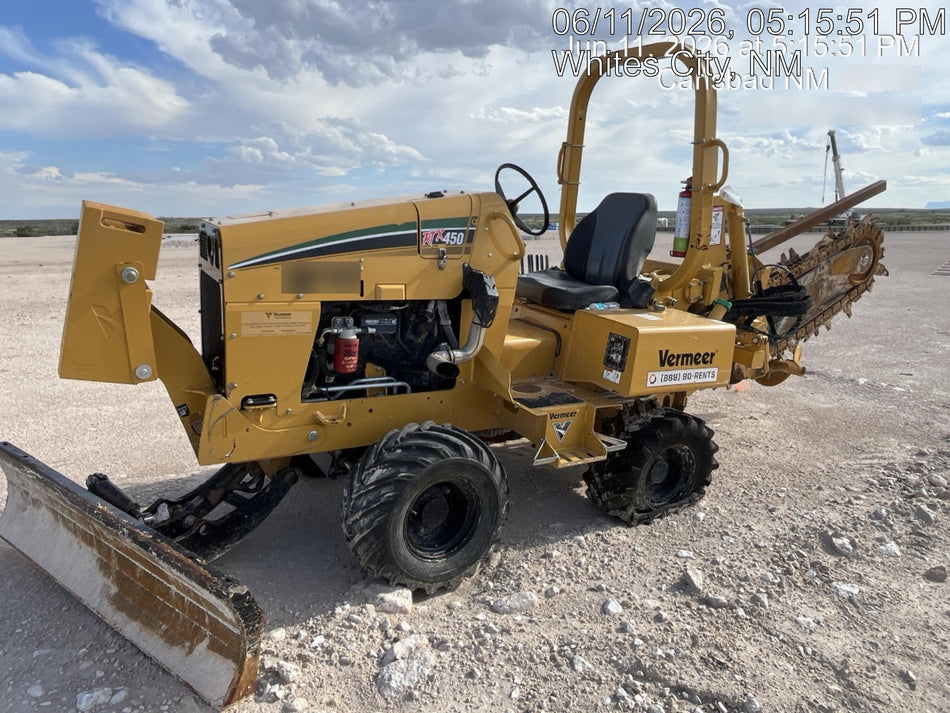 2019 VERMEER RTX450