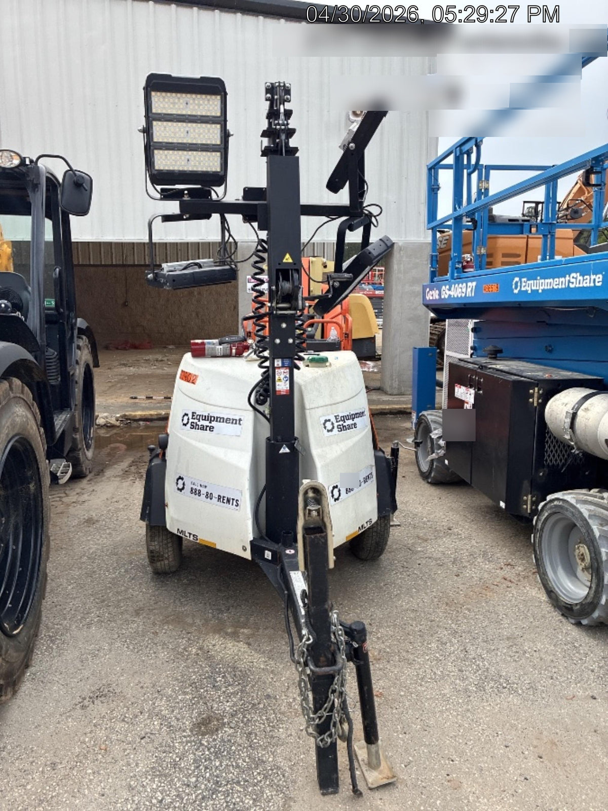 2023 Generac MLT2 Diesel, Flex Switch 120V Input, Powerzone Controller, 
(4) 320W LED Lights, 4kW Generator, 39.9 Gal Fuel Tank, 2" Ball, T3