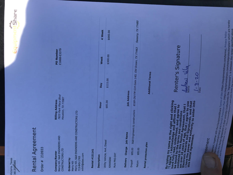 2019 KAWASAKI Mule PRO-DXT (Half Door)