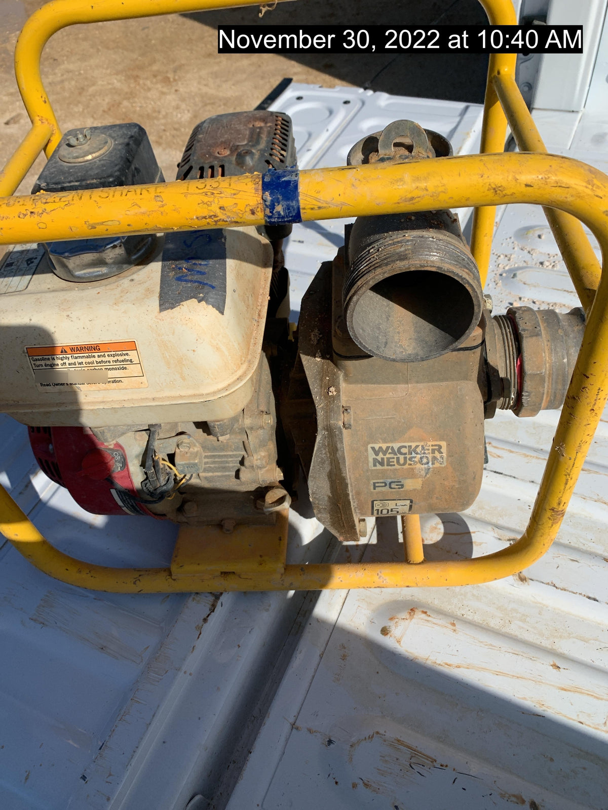 2020 WACKER NEUSON PG3A