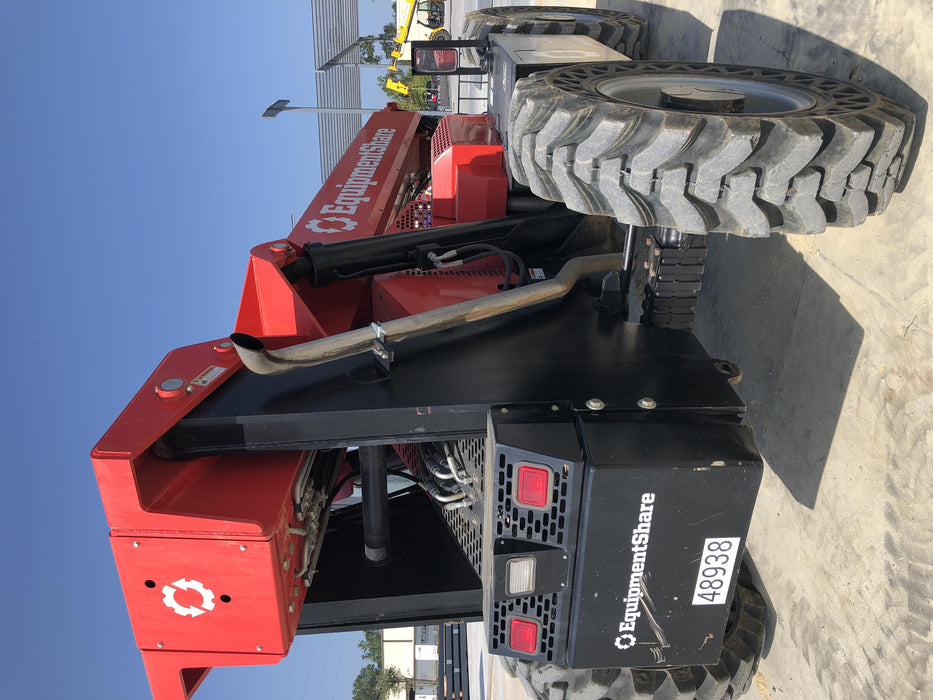 2020 Manitou MTA8044 74hp T4F, Cab/Heat/Air, Cab and Boom LED work lights, Auxiliary Hydraulics, Solid Tires, Amber strobe, Lift Hook w/66" Carriage, 60" Forks