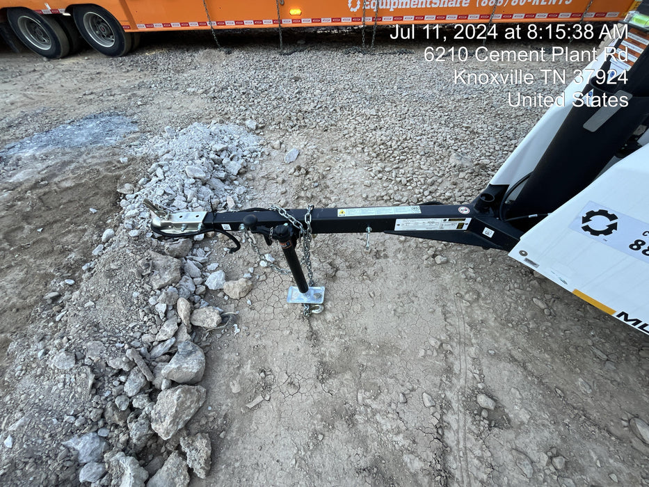 2023 Generac MLT2 Diesel, Flex Switch 120V Input, Powerzone Controller, 
(4) 320W LED Lights, 4kW Generator, 39.9 Gal Fuel Tank, 2" Ball, T3