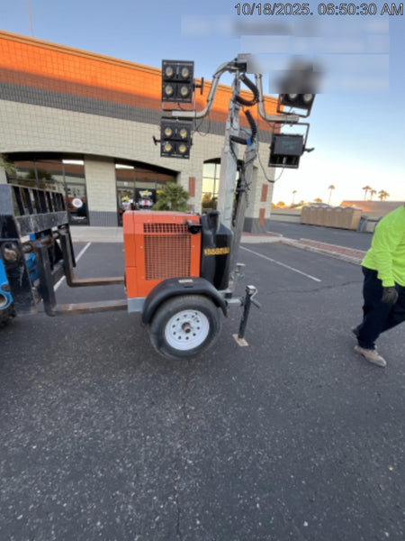 2024 Wanco WLTT-4MM4K Diesel, Deep Sea Controller, Shore Power Plug, Auto Start, (4) 350W LED Floodlights, 4kW Generator, 60 Gal Fuel Tank, 2" Ball, T3