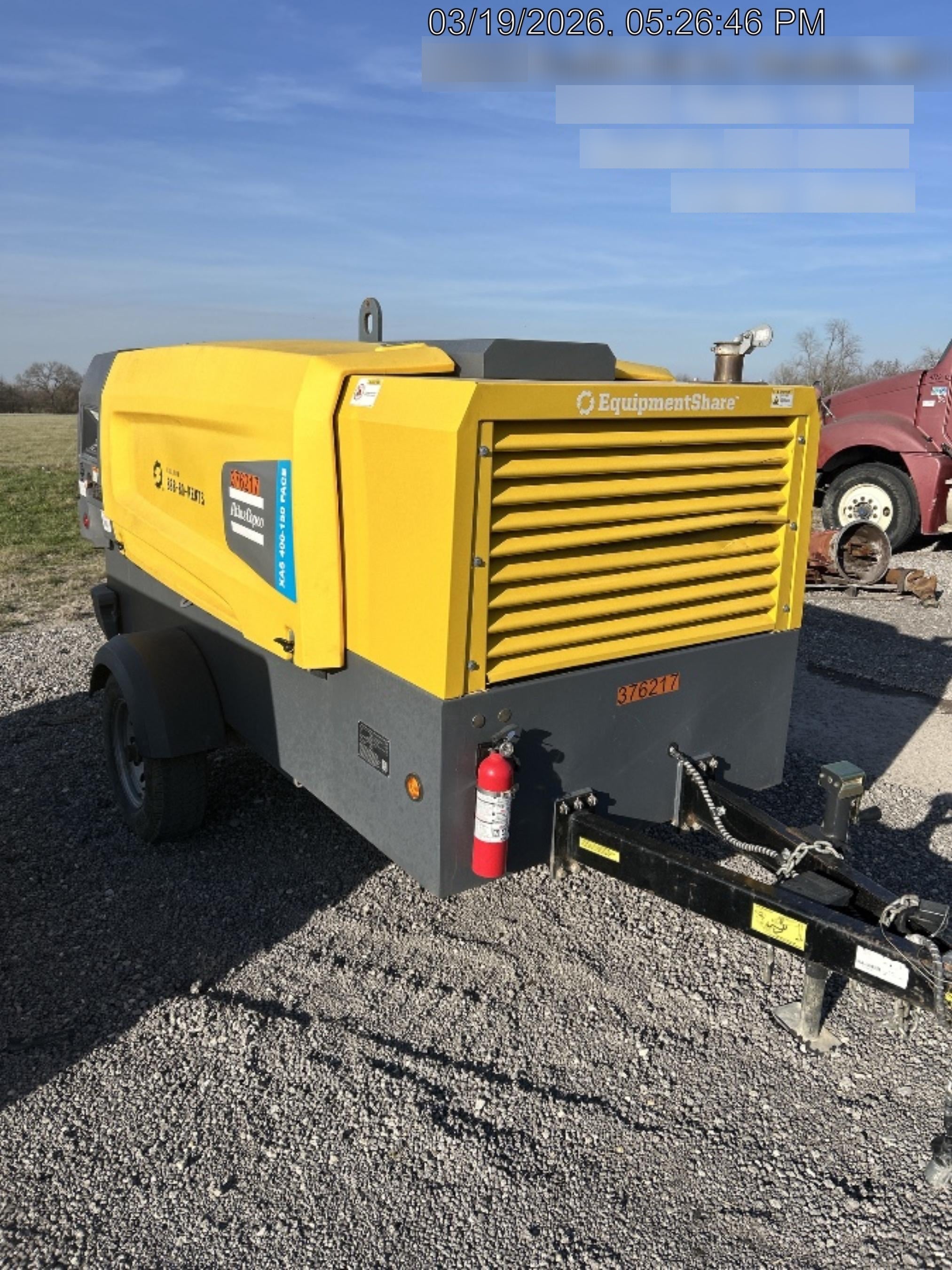 2023 ATLAS COPCO XAS 400-150 PACE