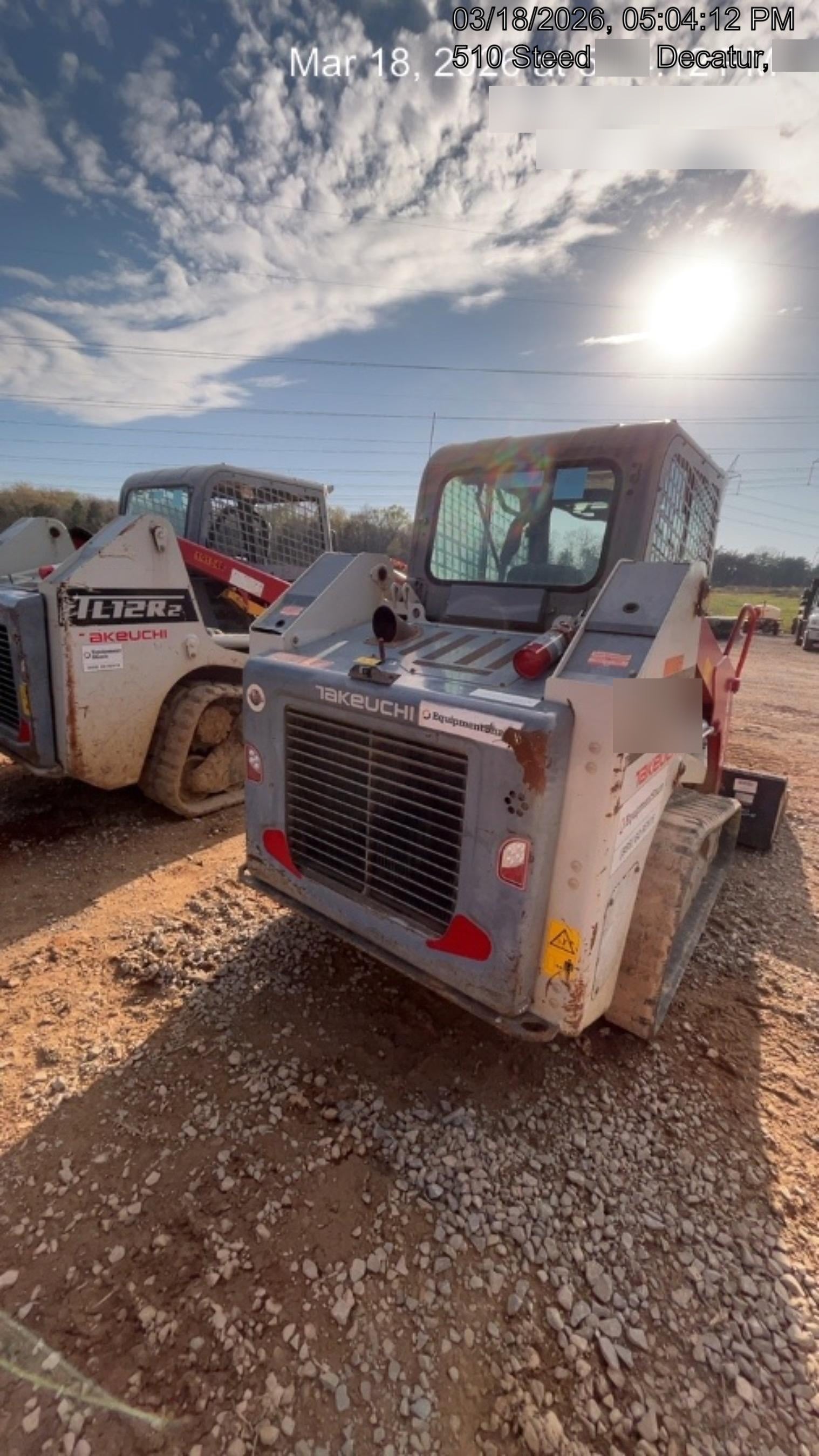 2020 Takeuchi TL8R2-CR Cab/Heat/Air, Hydraulic QC