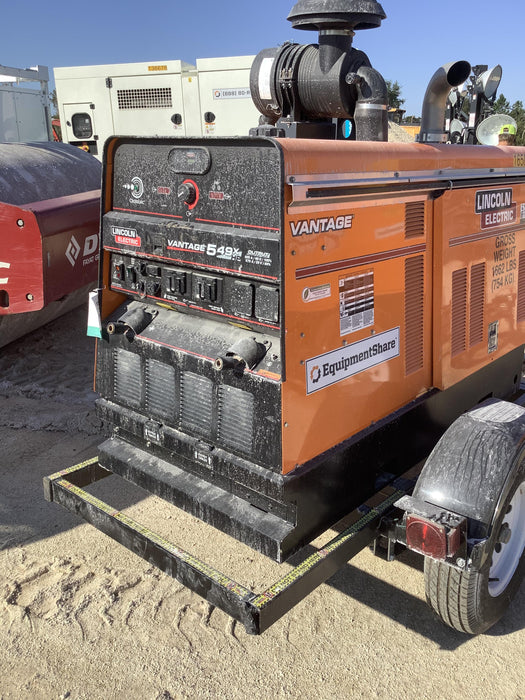 2021 Lincoln Electric Vantage 549X Ready Pak 3, ORANGE (includes trailer, cable rack, fender light kit)