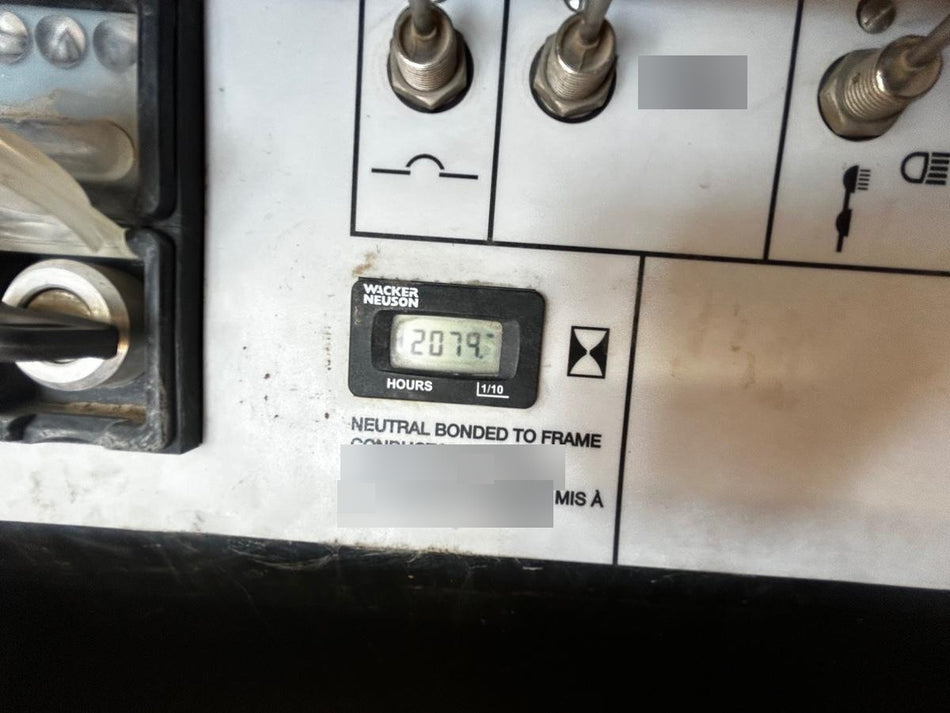 2019 Wacker Neuson LTV6L-MH Mobile Light Tower w/Fuel Level Sensor Installed