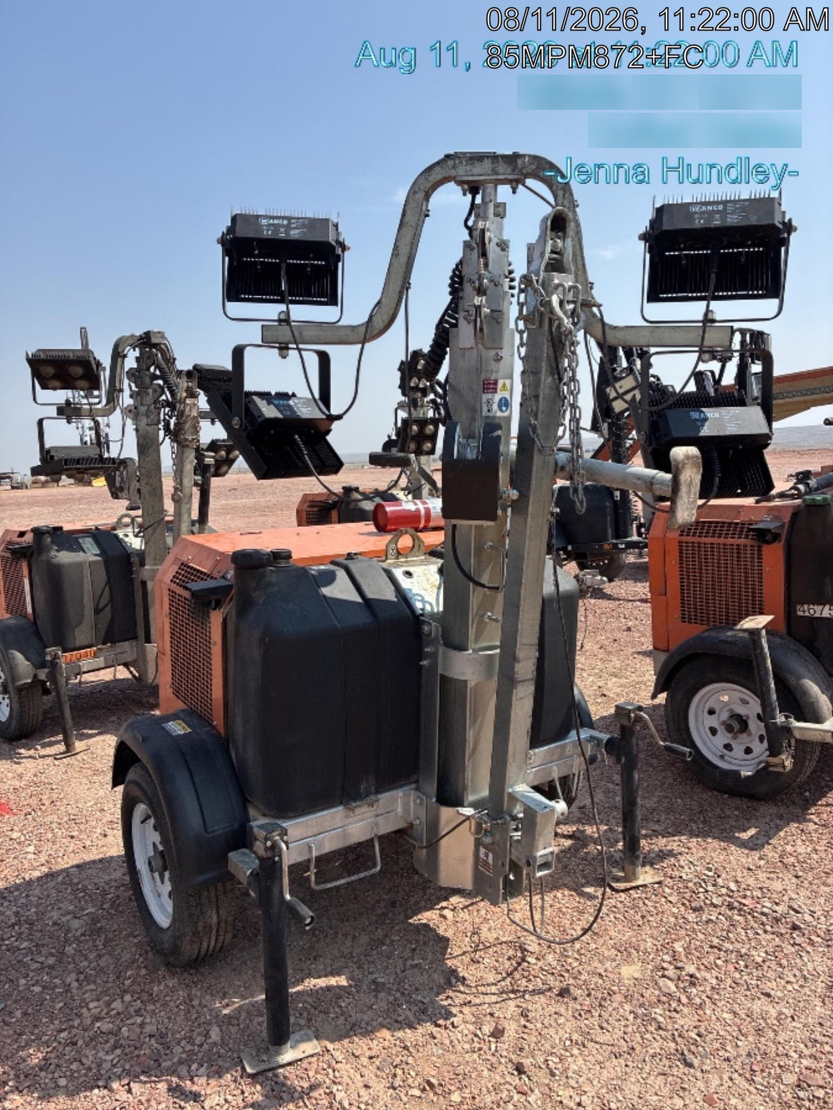 2024 Wanco WLTT-4MM4K Diesel, Deep Sea Controller, Shore Power Plug, Auto Start, (4) 350W LED Floodlights, 4kW Generator, 60 Gal Fuel Tank, 2" Ball, T3