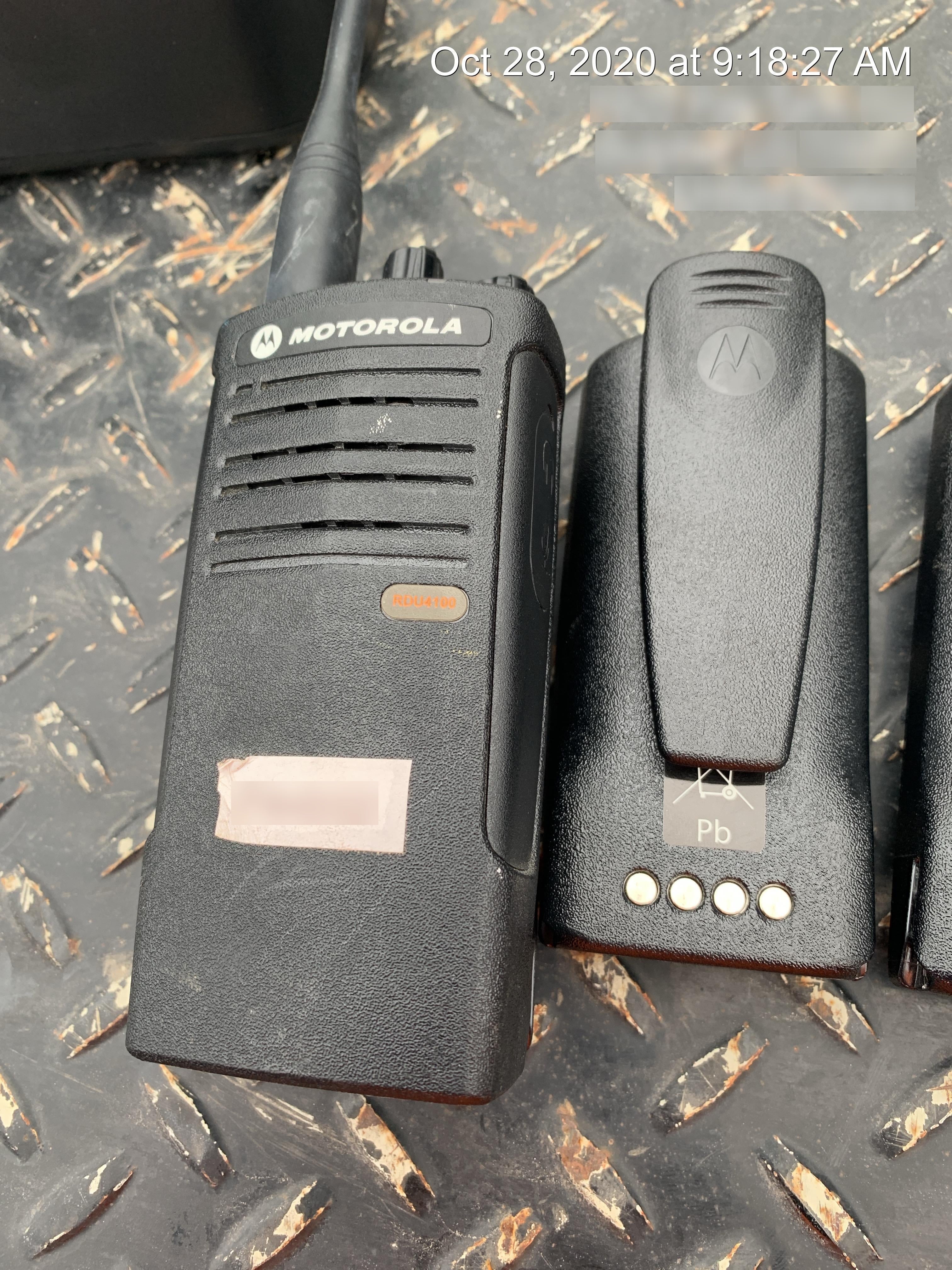 2020 MOTOROLA RDU4100