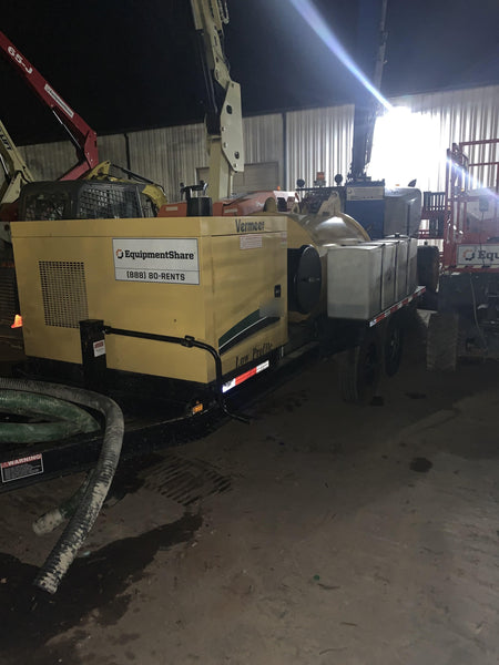 2021 Vac-Tron LP573XDT Kohler Diesel, 500 Gallon Debris Tank w/ Hydraulic Tilt, two (2) 100 Gallon Water Tanks, Low Profile Torsion Axles (12,000 GVWR)