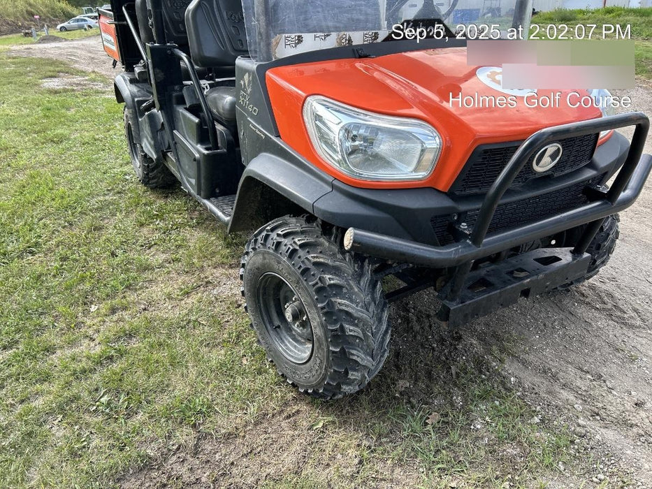 2021 Kubota RTV-X1140W-H Plastic Canopy, Windshield Acrylic Clear, LED Strobe Light, Wire Harness Kit, Back up Alarm