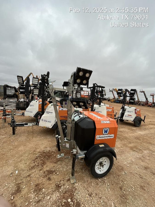 2024 Wanco WLTT-4MM4K Diesel, Deep Sea Controller, Shore Power Plug, Auto Start, (4) 350W LED Floodlights, 4kW Generator, 60 Gal Fuel Tank, 2" Ball, T3