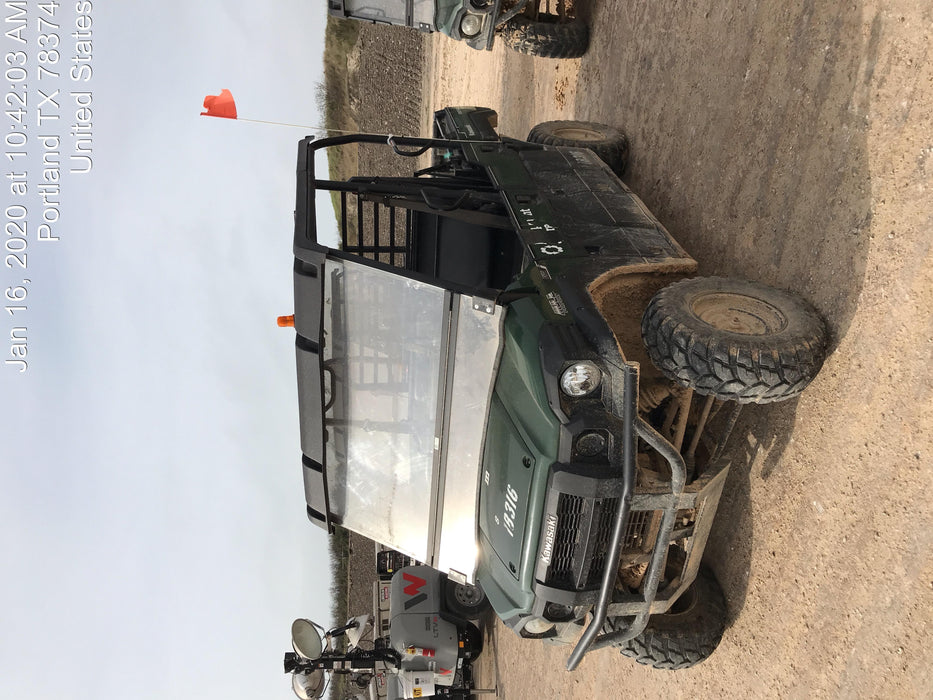 2018 Kawasaki MULE PRO-DX Kawasaki Mule 4x4 Diesel UTV w/Hard Top, Windshield, Beacon, Backup Alarm, ES Keypad/Hardware Installed