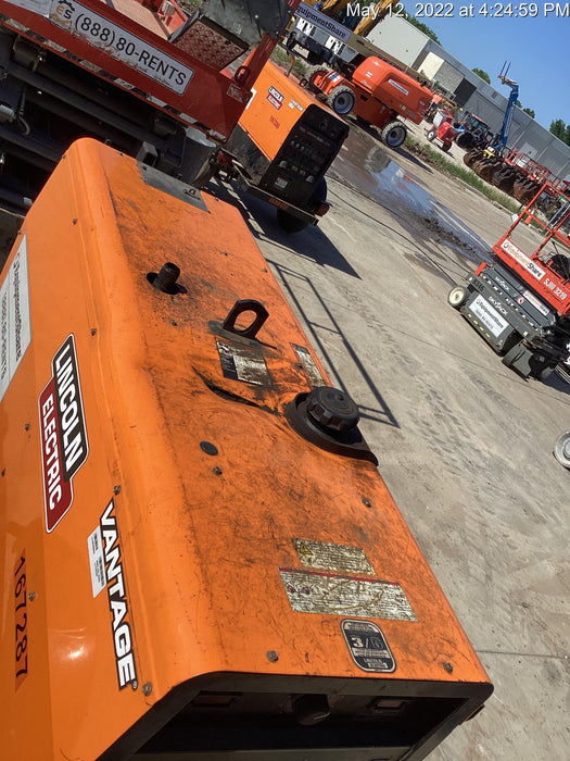 2021 Lincoln Electric Vantage 322 Vantage 322 Ready Pak 3 w/ Decals, ORANGE (includes trailer, cable rack, fender light kit) NO Telematics