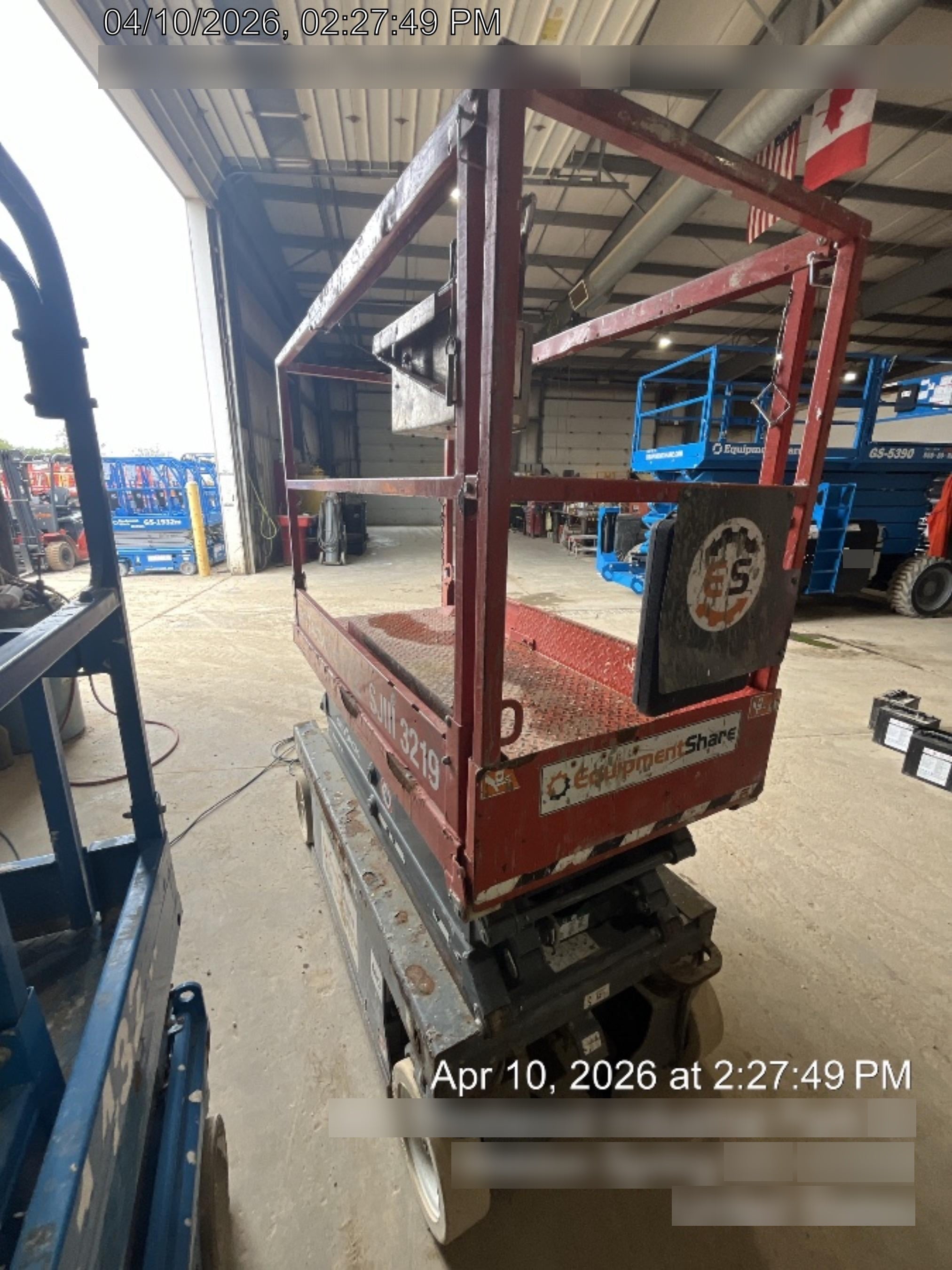 2017 Skyjack SJIII-3219 Skyjack SJ3219, Extended Warranty 5yr/5k hr