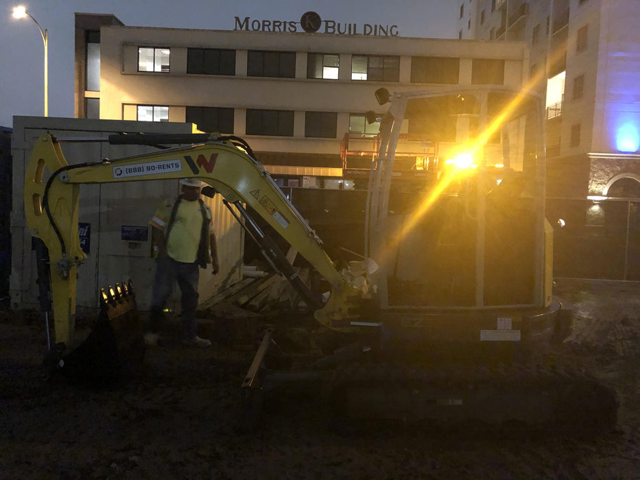 2020 Wacker Neuson EZ36 MX,TRK,LONG,CANOPY w/QC Coupler, 12"/18"/24" HD Buckets