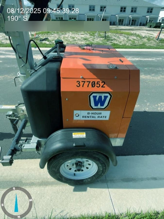 2023 Wanco WLTT-4MM4K Diesel, Deep Sea Controller, Shore Power Plug, Auto Start, (4) 350W LED Floodlights, 4kW Generator, 60 Gal Fuel Tank, 2" Ball, T3