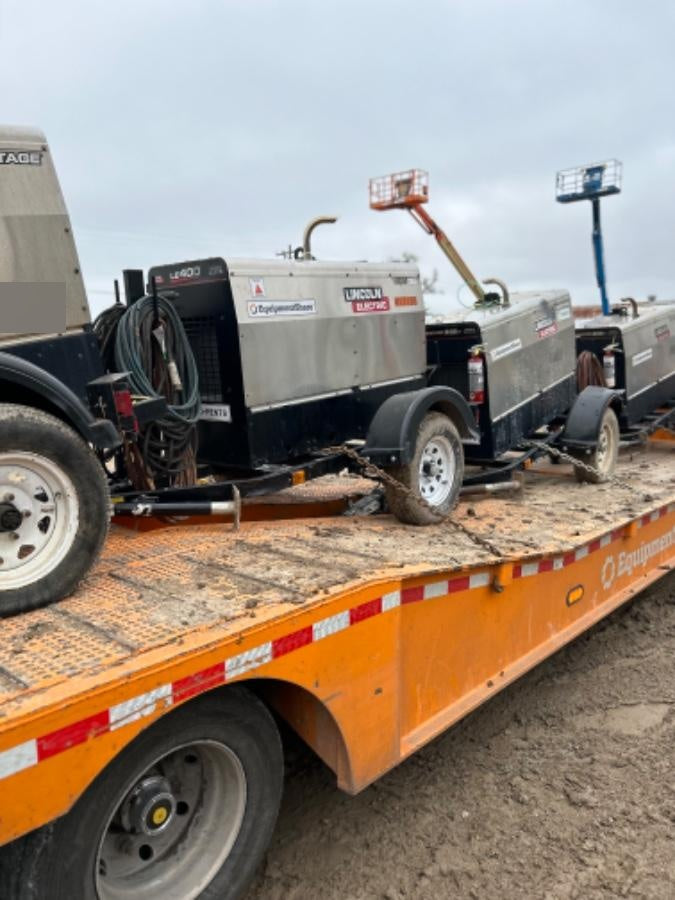 2024 Lincoln Electric LE400 Kubota V1505, Trlr, Cable Rack, Light Kit, ES Decals, T3