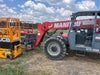 2018 Manitou MTA8044 MTA 8044 - 74 HP T4, Canopy, Worklights/Strobe, Beacon, 66" Carriage, 48" Forks, Solid Tires, Lift Hook, Aux Hydraulics
