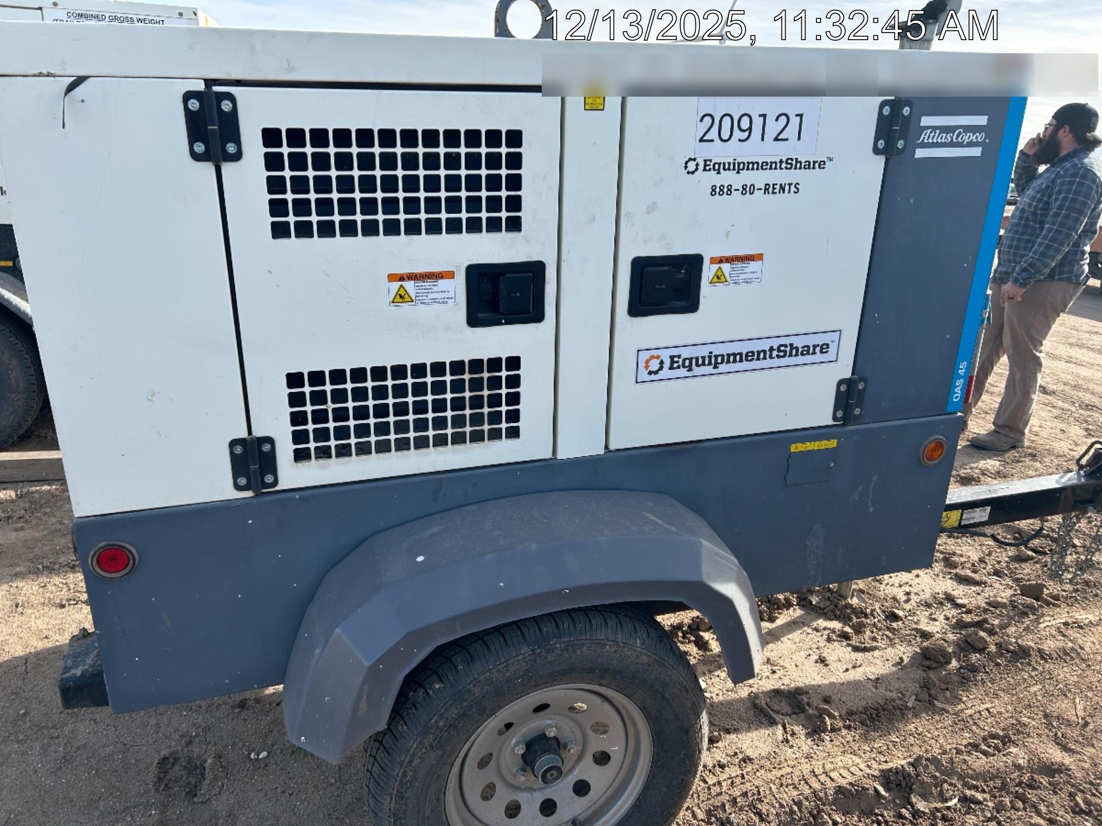 2022 ATLAS COPCO QAS45