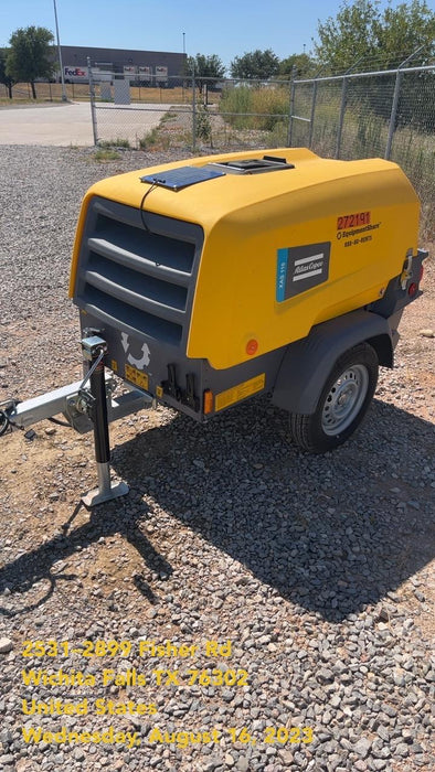 2022 ATLAS COPCO XAS 110