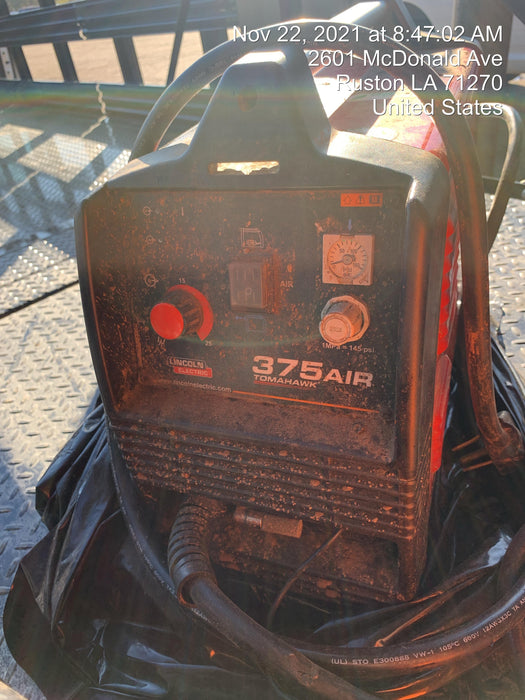 2020 LINCOLN ELECTRIC TOMAHAWK 375 AIR