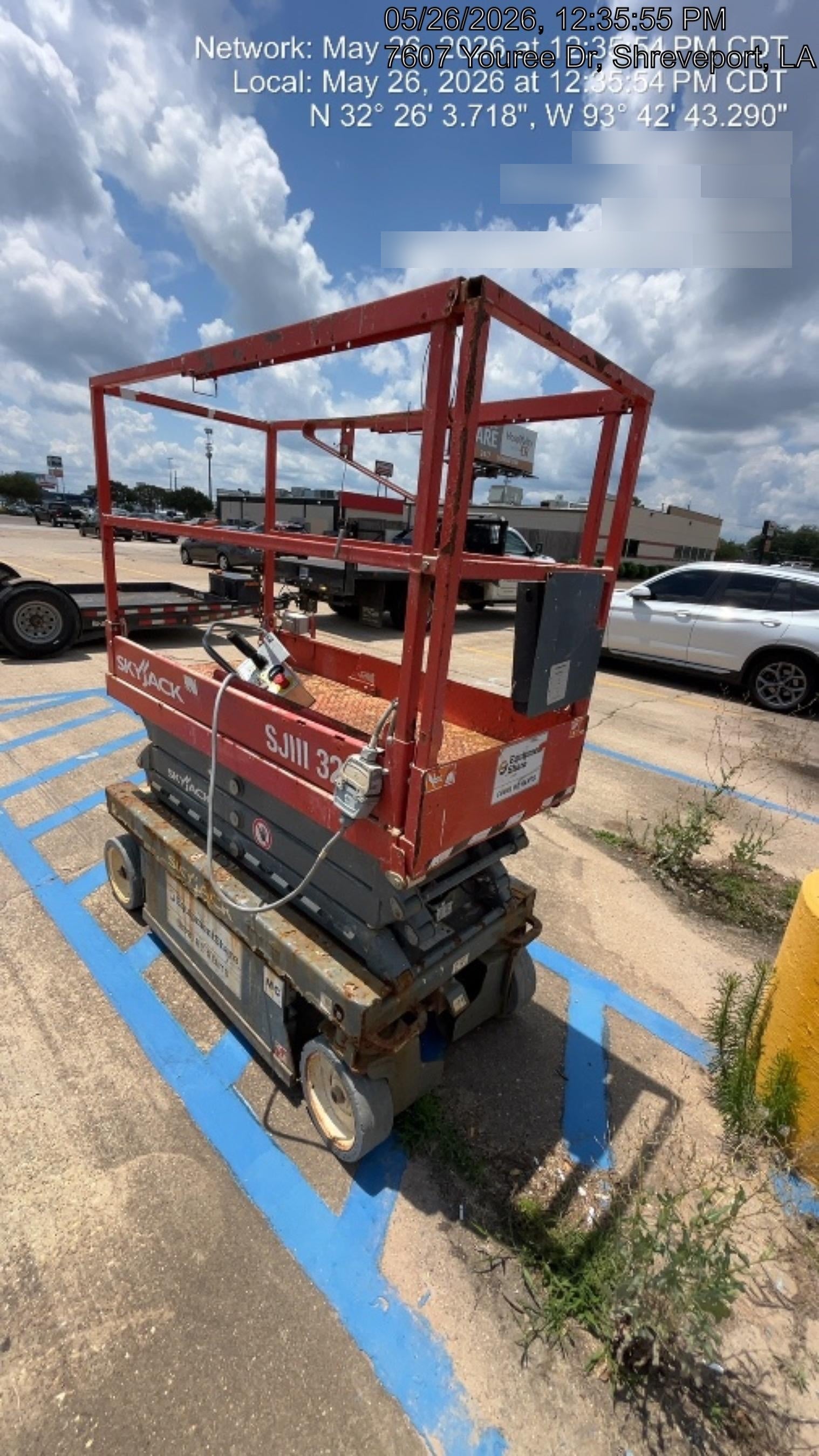 2018 Skyjack SJIII-3219 Skyjack SJIII3219 Scissor Lift w/Trojan Batteries