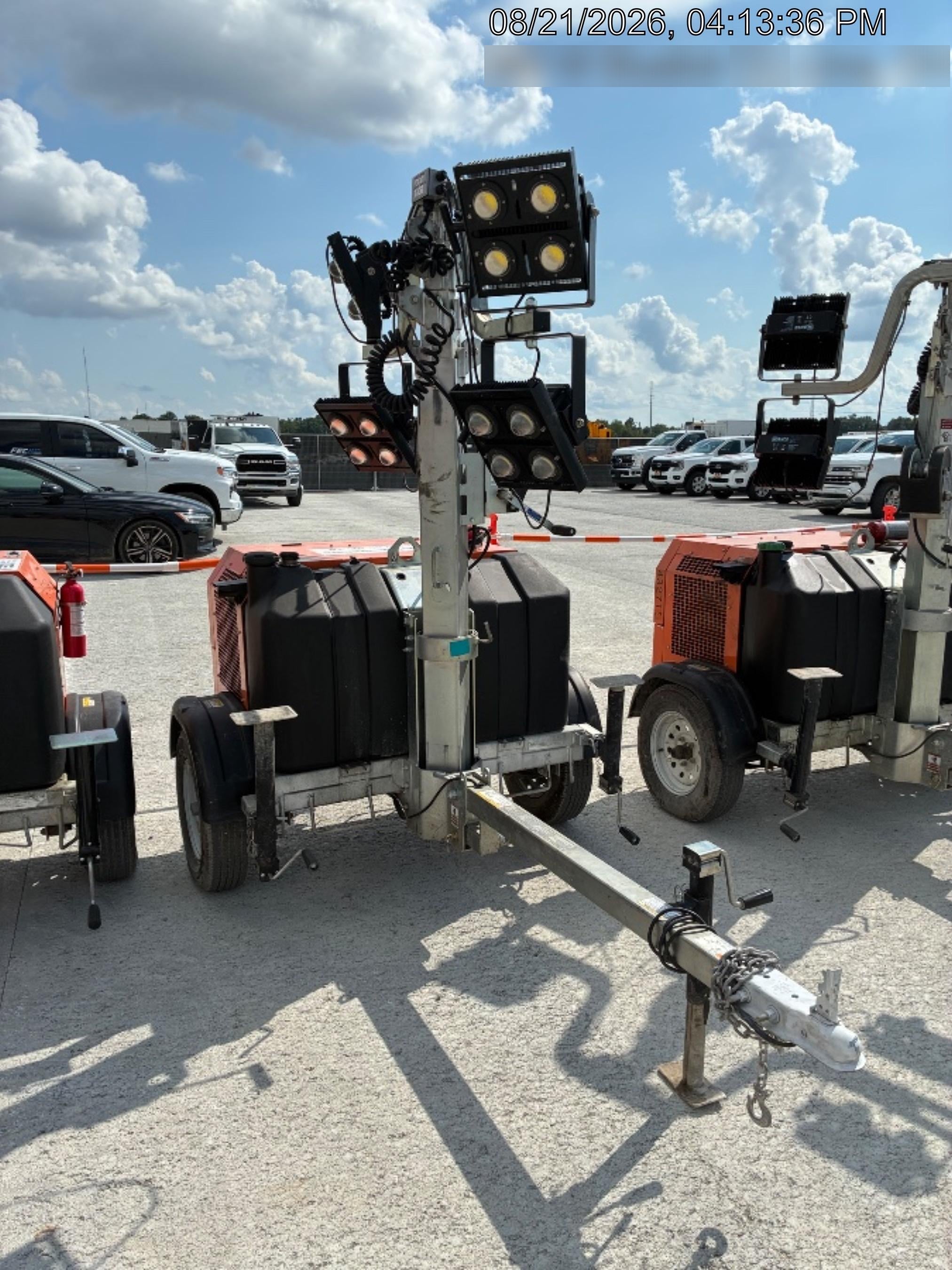 2024 Wanco WLTT-4MM4K Diesel, Deep Sea Controller, Shore Power Plug, Auto Start, (4) 350W LED Floodlights, 4kW Generator, 60 Gal Fuel Tank, 2" Ball, T3