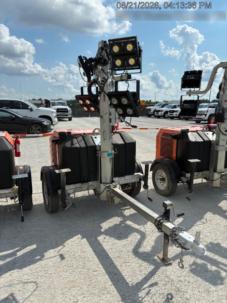 2024 Wanco WLTT-4MM4K Diesel, Deep Sea Controller, Shore Power Plug, Auto Start, (4) 350W LED Floodlights, 4kW Generator, 60 Gal Fuel Tank, 2" Ball, T3