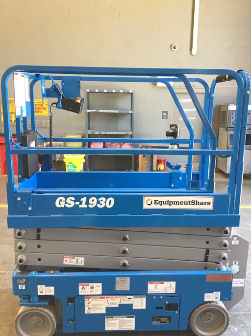 2020 Genie GS-1930 Fixed rails with chain entry gate - Pre A92.20