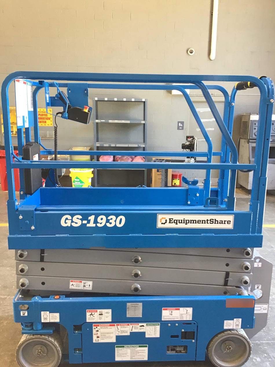 2020 Genie GS-1930 Fixed rails with chain entry gate - Pre A92.20