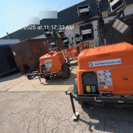 2024 Generac MLT2 Diesel, Flex Switch 120V Input, Powerzone Controller, 
(4) 320W LED Lights, 4kW Generator, 39.9 Gal Fuel Tank, 2" Ball, T3