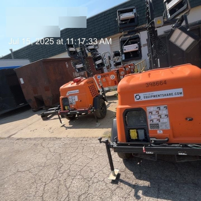 2024 Generac MLT2 Diesel, Flex Switch 120V Input, Powerzone Controller, 
(4) 320W LED Lights, 4kW Generator, 39.9 Gal Fuel Tank, 2" Ball, T3