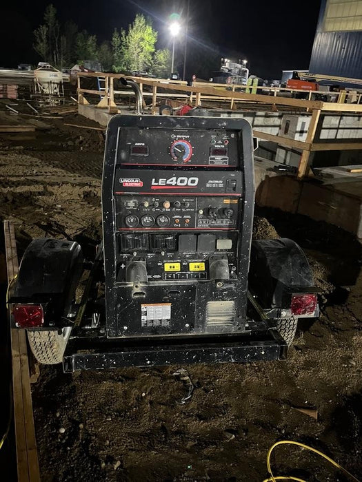 2024 Lincoln Electric LE400 Kubota V1505, Trlr, Cable Rack, Light Kit, ES Decals, T3