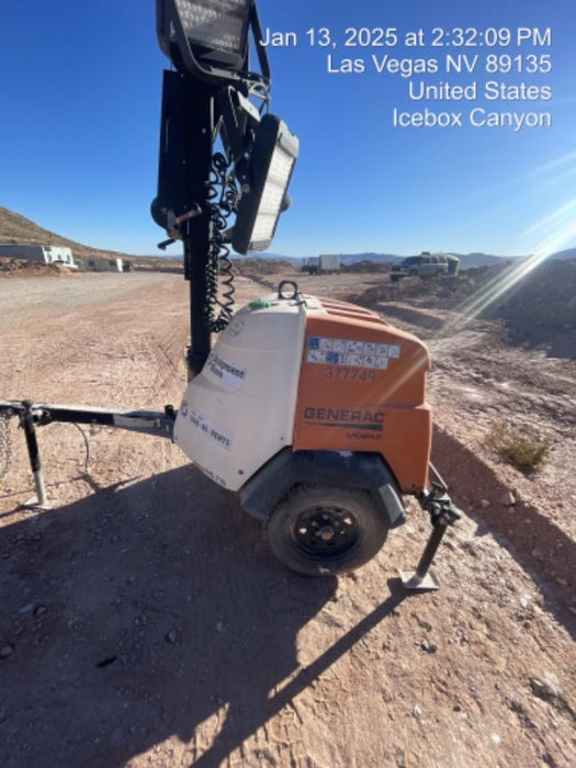 2023 Generac MLT2 Diesel, Flex Switch 120V Input, Powerzone Controller, 
(4) 320W LED Lights, 4kW Generator, 39.9 Gal Fuel Tank, 2" Ball, T3