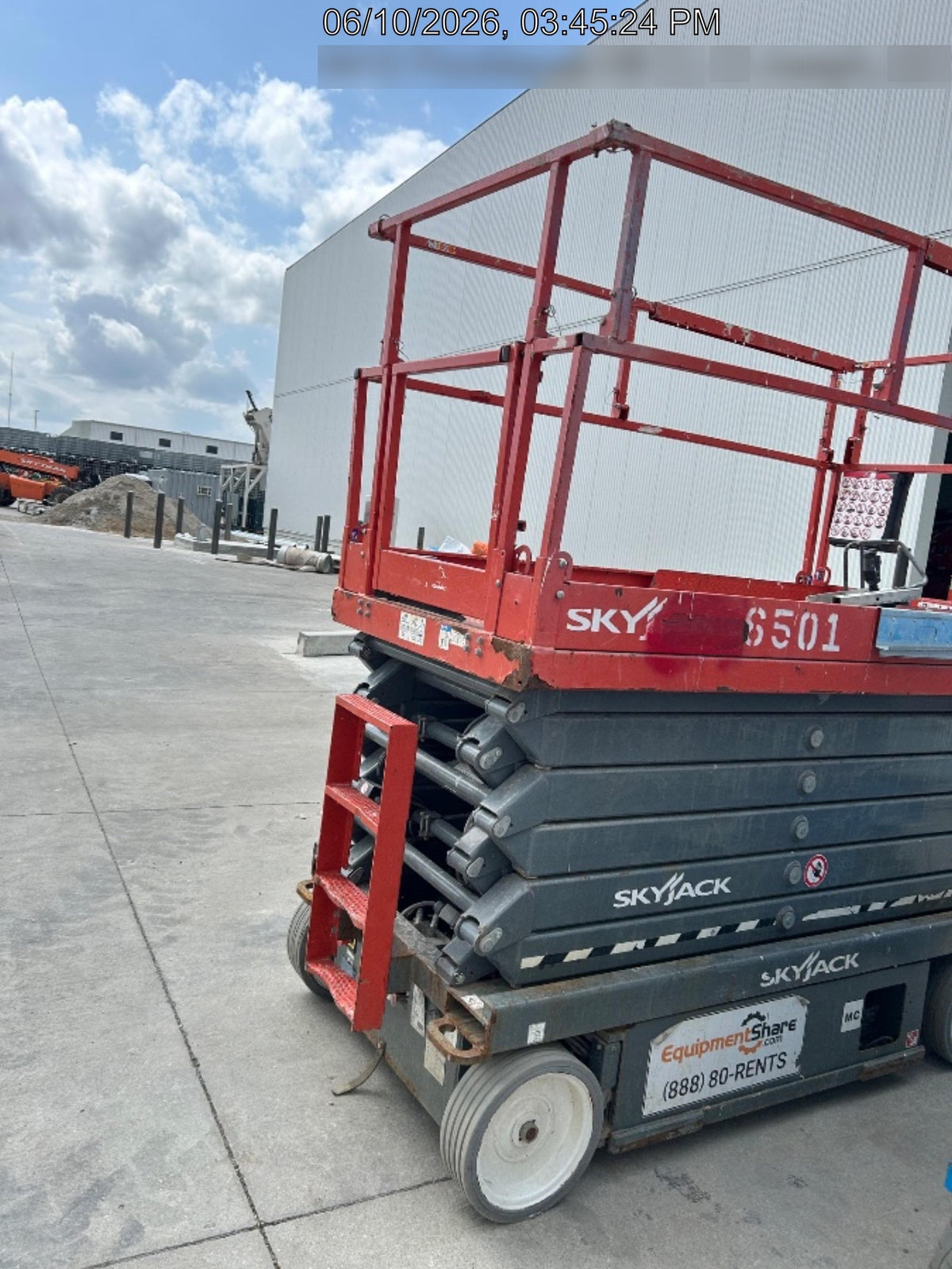 2017 Skyjack SJIII-4740 Skyjack SJ4740, Extended Warranty 5yr/5k hr
