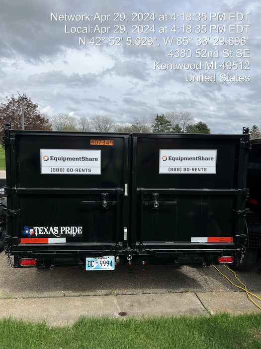 2024 TEXAS PRIDE TRAILERS DT714416KBP